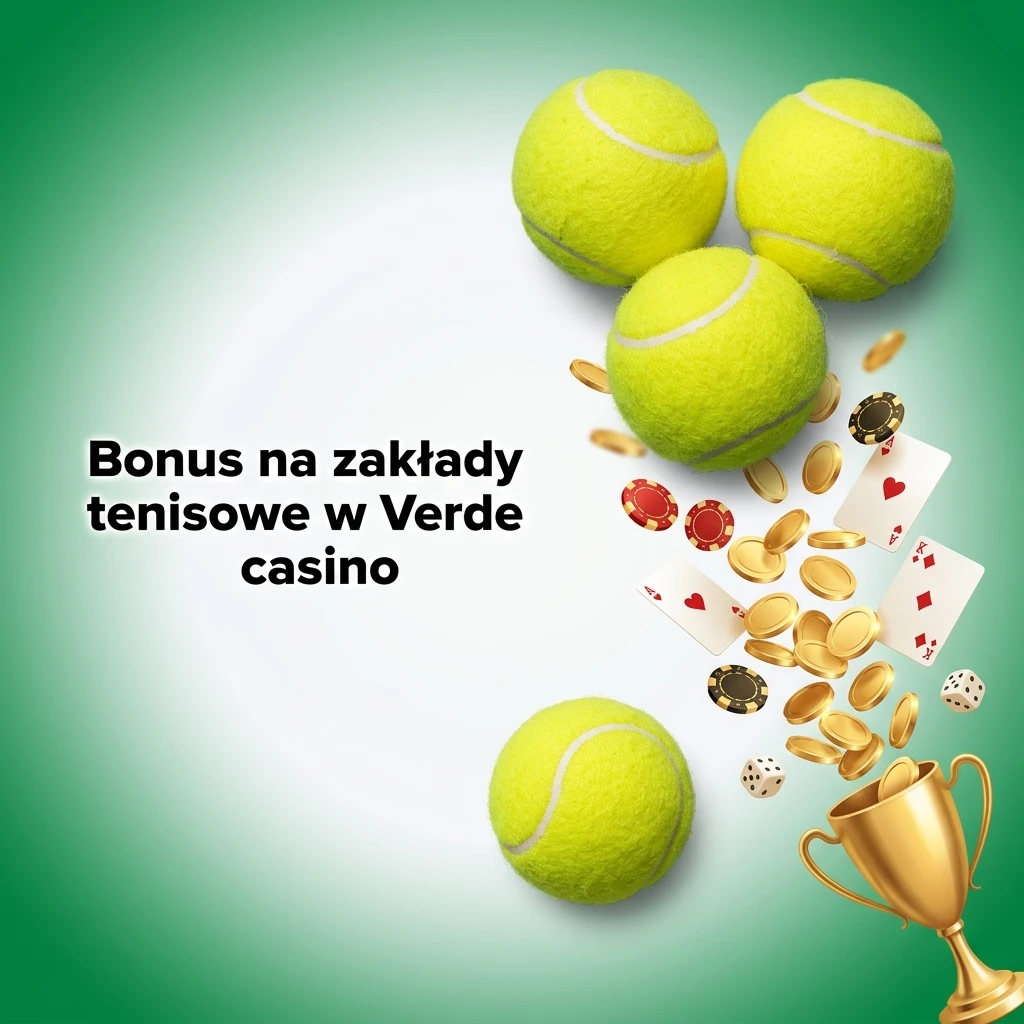 Bonus powitalny Verde Casino do 5000 PLN i 220 darmowych spinów na zakłady tenisowe