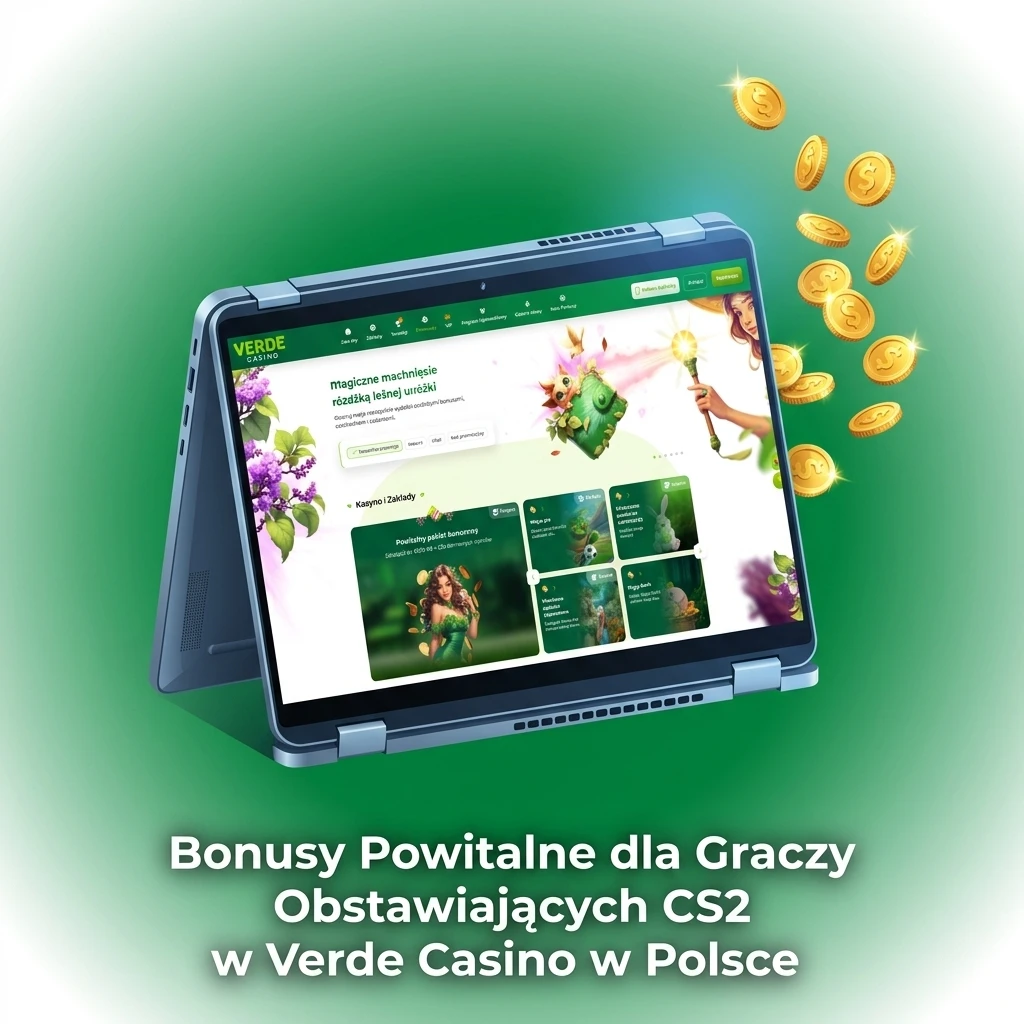 Bonusy powitalne Verde Casino dla graczy CS2 w Polsce – do 5000 PLN i 220 darmowych spinów