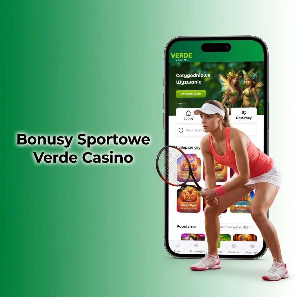 Bonusy sportowe Verde Casino – oferty powitalne, ubezpieczenie zakładu i zwiększone kursy dla graczy