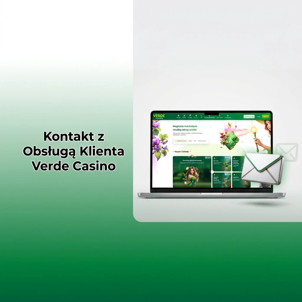 Obsługa klienta Verde Casino – czat na żywo, e-mail i formularz kontaktowy dla graczy z Polski