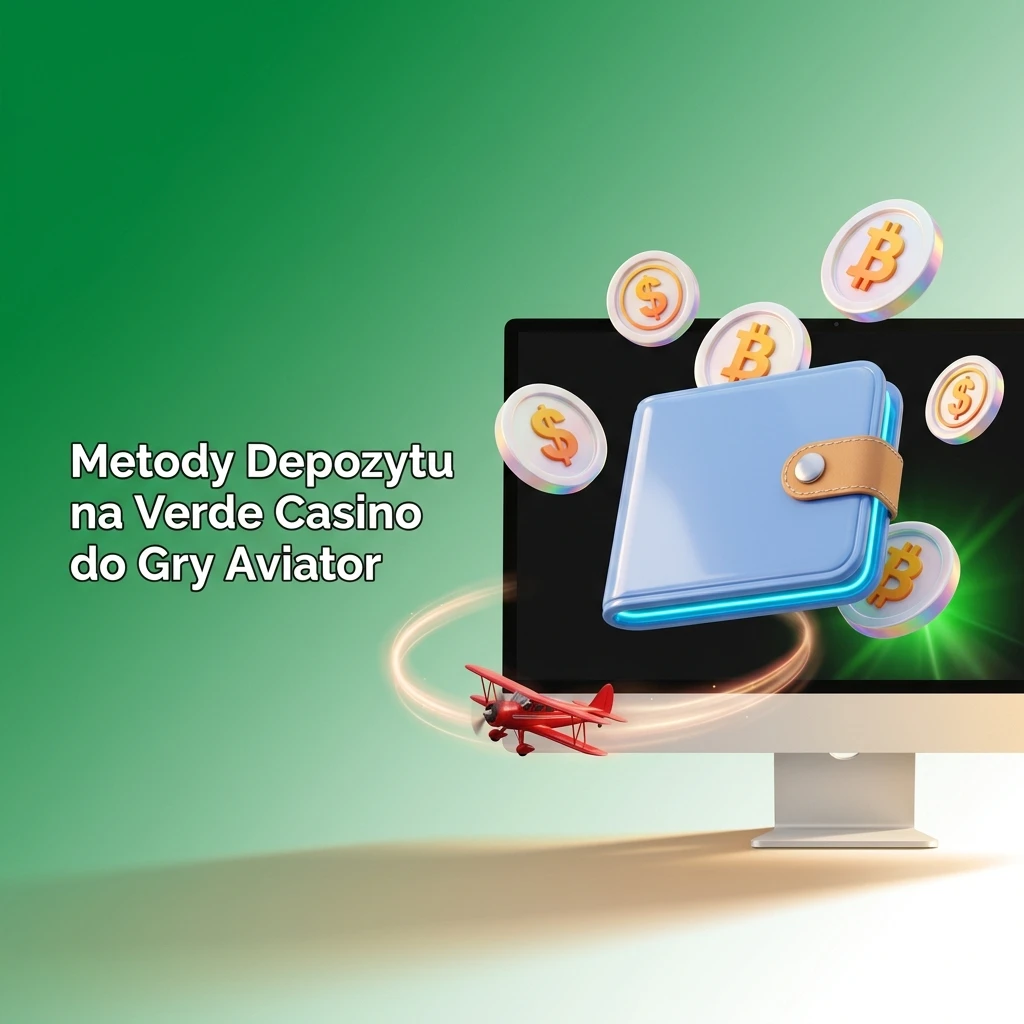 Metody depozytu Verde Casino dla graczy Aviator: Visa, Mastercard, BLIK, kryptowaluty i portfele cyfrowe