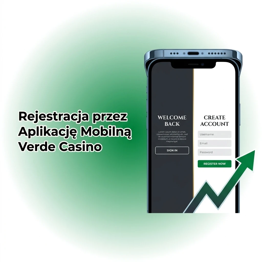 Rejestracja w Verde Casino przez aplikację mobilną – kroki na smartfonie