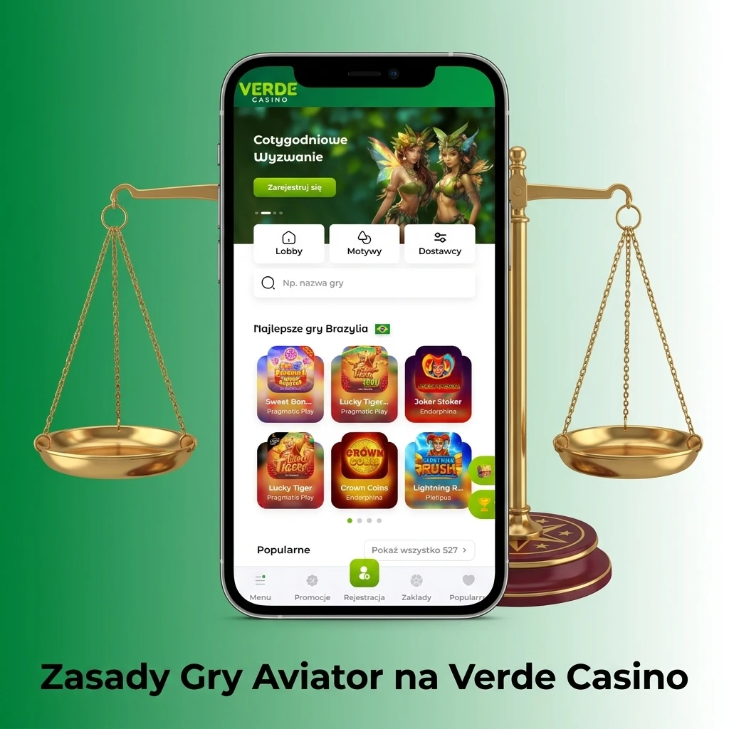 Zasady gry Aviator na Verde Casino – rosnący mnożnik, dwa zakłady i auto cash-out
