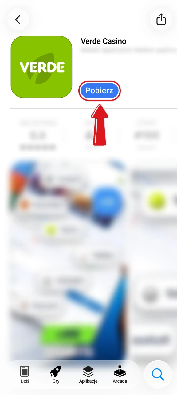 Pobierz Verde Casino na swój iOS i ciesz się grą.