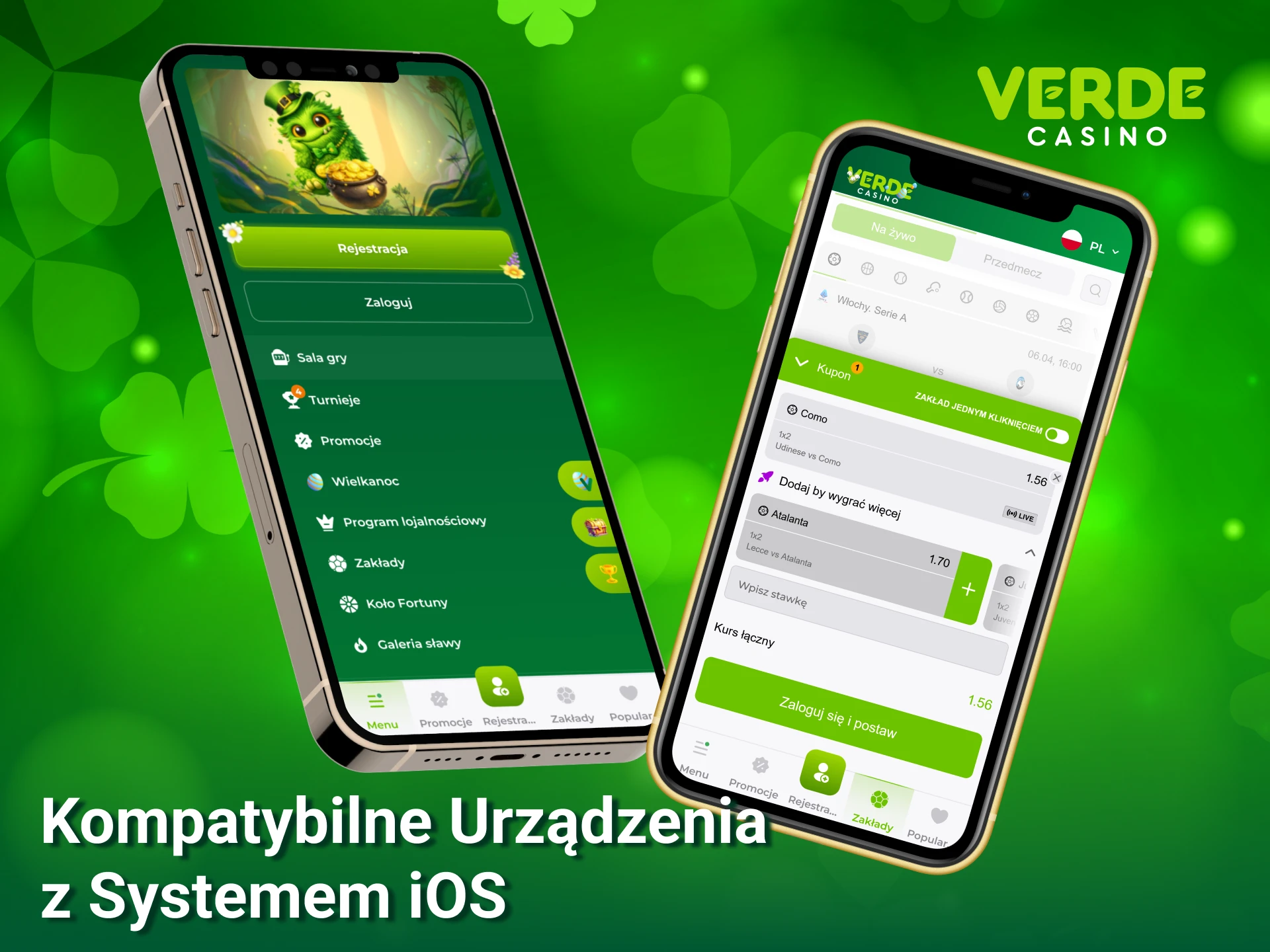 Poznaj urządzenia Apple obsługujące mobilną aplikację Verde Casino bez żadnych problemów.