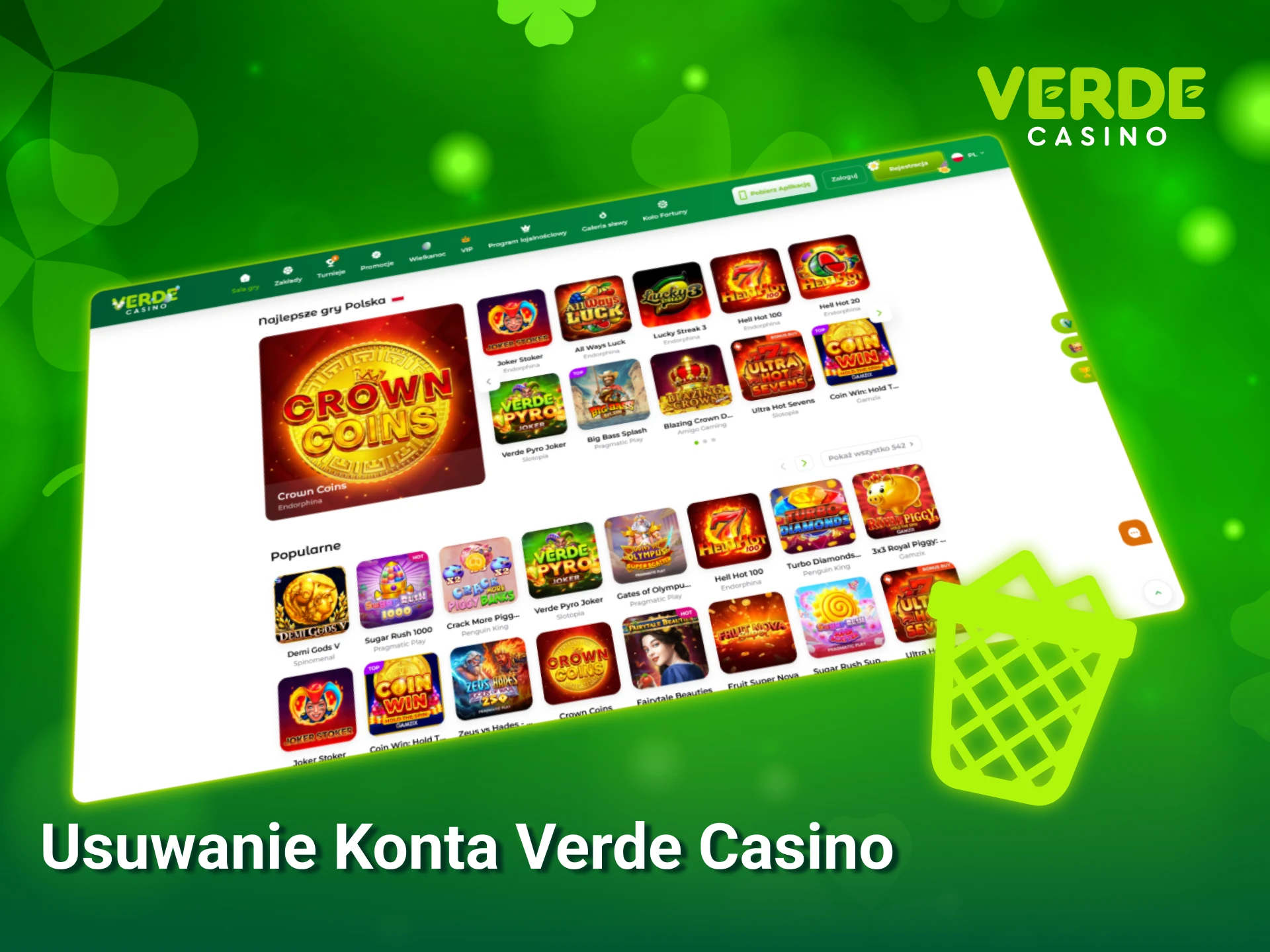 Dowiedz się jak przeprowadzić bezpieczne usuwanie konta Verde Casino w kilku prostych krokach.